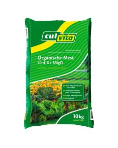 Culvita Organic Fertiliser 10-4-6 + 3% MgO - 10kg