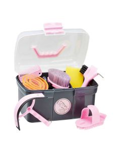 Cottage Craft Grooming Box Grey/Pink