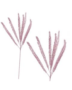 Davies Products Christmas Decoration 7 Wired Feather Pick 92cm - Pink