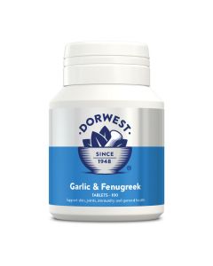 Dorwest Herbs Garlic & Fenugreek Pet Supplement - 100 Tablets