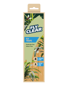FlyClear Fly Traps Pack of 6