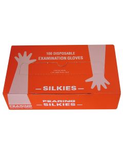 Gloves Disposible Silktouch Arm Length - Pack of 100