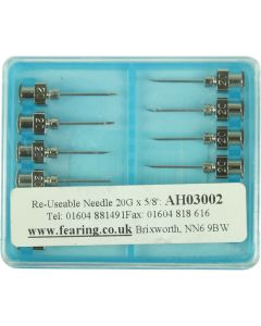 Needles Reusable - 17 Gauge X 1/2 X 12 Pack