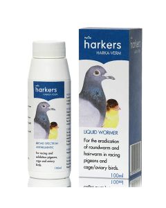 Harkers Harka-Verm Against Roundworm and Hairworm in Racing Pigeons and Caged Birds - 100ml