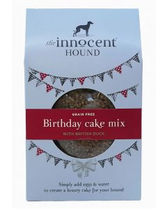 The Innocent Hound Birthday Cake Mix with British Duck - 255g