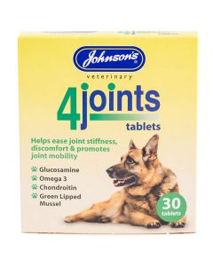 Johnson's Veterinary 4 Joints Standard Strength Tablets - 30 Tablets