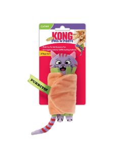 KONG Pull-A-Partz Purrito Catnip Cat Toy