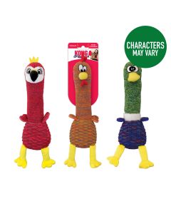 KONG Shakers Cuckoos Dog Toy - Medium - Assorted