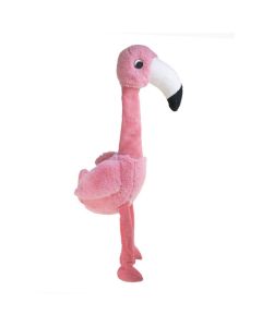 KONG Shakers Honkers Dog Toy - Small - Flamingo