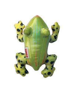 KONG Shieldz Tropics Dog Toy - Medium - Frog