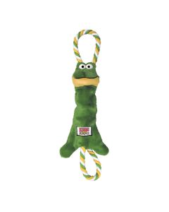 KONG Tugger Knots Dog Toy - Small / Medium - Frog