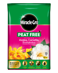 Miracle-Gro Peat Free Premium Azalea, Camellia & Rhododendron Ericaceous Compost - 40L