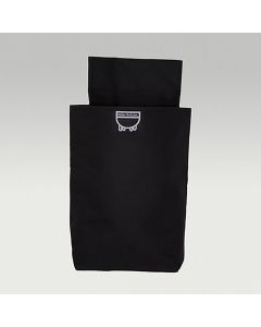 Neogen Towel Pouch Garbage Bag - Black - 14" X 8" X 4"