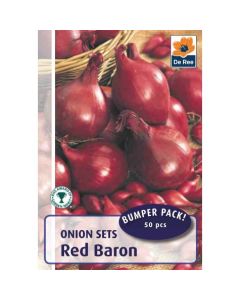 De Ree Red Baron Onion Sets - Pack of 50
