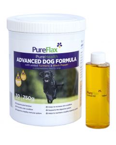 Pureflax Purehealth Advanced Dog Formula Plus Foc Sample - 750g
