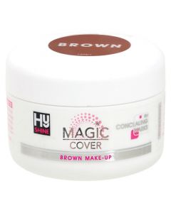 HySHINE Magic Cover Make-Up - Brown - 50g
