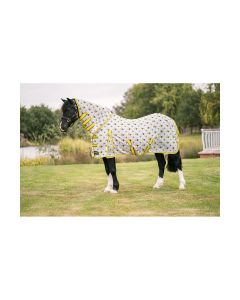 Hy Guard Signature Defence Combo Fly Rug Sheet Detachable Neck White 4'6"-7'0"