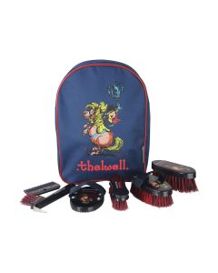 Hy Equestrian Thelwell Complete Grooming Kit Rucksack