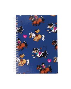 Hy Equestrian Thelwell Collection Notebook - Race - Cobalt Blue