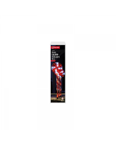 Premier Christmas Decoration Lollipop Path Lights - Pack of 3 - Red White 70cm