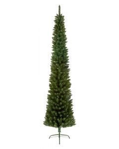 Premier Pencil Pine Green Christmas Tree - 2.2m/ 7.2ft