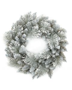 Premier Snow Fir Christmas Wreath - 50cm