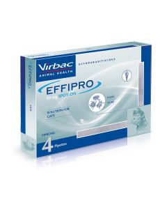Effipro Spot On For Cats - 4 Pipettes